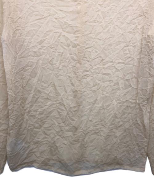 RIM.ARK（リムアーク）RIM.ARK (リムアーク) Fold memory tight top ベージュ サイズ:36の古着・服飾アイテム