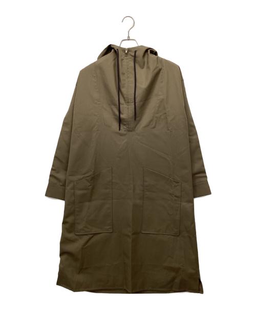 RIM.ARK（リムアーク）RIM.ARK (リムアーク) Hood dress ブラウン サイズ:F 未使用品の古着・服飾アイテム