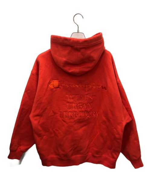 WTAPS（ダブルタップス）WTAPS (ダブルタップス) Champion (チャンピオン) Academy Hooded レッド サイズ:Lの古着・服飾アイテム