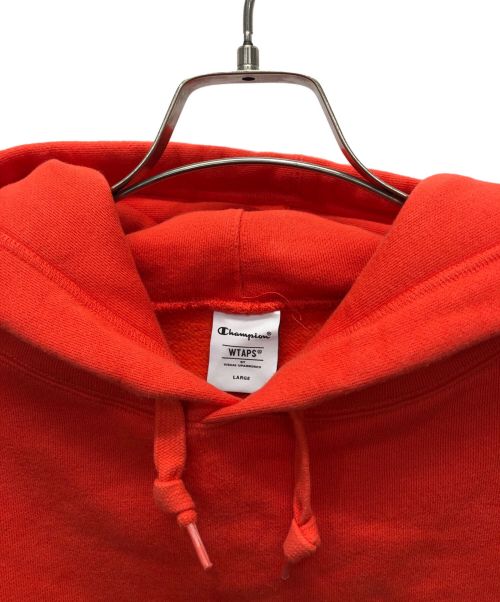 WTAPS（ダブルタップス）WTAPS (ダブルタップス) Champion (チャンピオン) Academy Hooded レッド サイズ:Lの古着・服飾アイテム