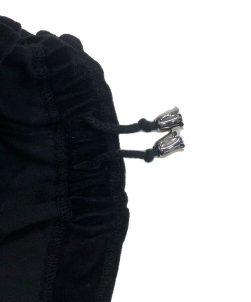 TTT MSW（ティー モダンストリートウェア）TTT MSW (ティー) Velours Easy Pants ブラック サイズ:Mの古着・服飾アイテム