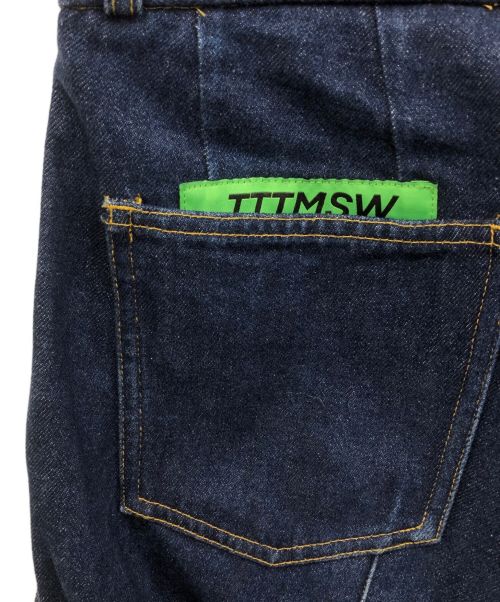 TTT MSW（ティー）TTT MSW (ティー) New Standard Denim Pants インディゴ サイズ:Mの古着・服飾アイテム