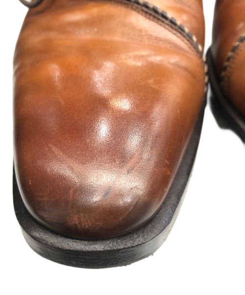 MAGNANNI（マグナーニ）MAGNANNI (マグナーニ) サイドレースアップシューズ ブラウン サイズ:38の古着・服飾アイテム