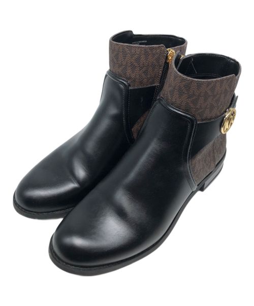 MICHAEL KORS（マイケル・コース）MICHAEL KORS (マイケルコース) CARMEN FLAT BOOTIE ブラウン サイズ:25の古着・服飾アイテム