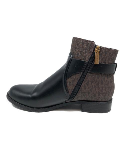 MICHAEL KORS（マイケル・コース）MICHAEL KORS (マイケルコース) CARMEN FLAT BOOTIE ブラウン サイズ:25の古着・服飾アイテム
