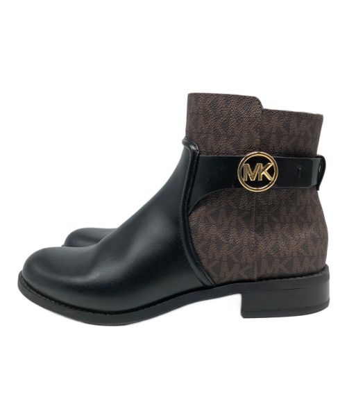 MICHAEL KORS（マイケル・コース）MICHAEL KORS (マイケルコース) CARMEN FLAT BOOTIE ブラウン サイズ:25の古着・服飾アイテム
