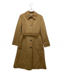 中古・古着通販】MaxMara (マックスマーラ) アンゴラ混ロングコート