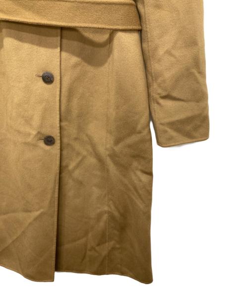 Aquascutum（アクアスキュータム）Aquascutum (アクアスキュータム) カシミヤブレンドコート ブラウン サイズ:表記無しの古着・服飾アイテム