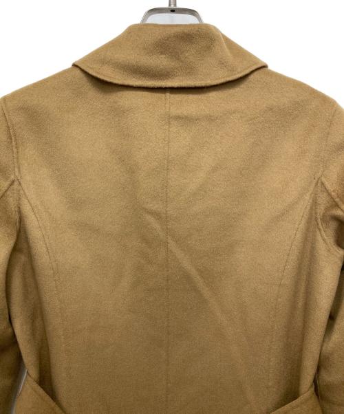 Aquascutum（アクアスキュータム）Aquascutum (アクアスキュータム) カシミヤブレンドコート ブラウン サイズ:表記無しの古着・服飾アイテム