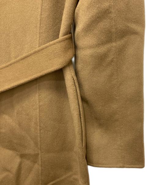 Aquascutum（アクアスキュータム）Aquascutum (アクアスキュータム) カシミヤブレンドコート ブラウン サイズ:表記無しの古着・服飾アイテム