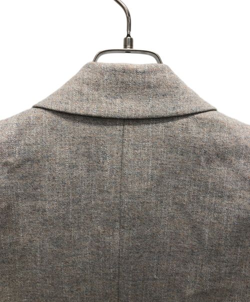 UNTITLED（アンタイトル）UNTITLED (アンタイトル) ミックスツイードダブルブレストジャケット ベージュ サイズ:４ 未使用品の古着・服飾アイテム