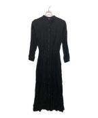 Velnicaヴェルニカ）の古着「ブラウスワンピース」｜ネイビー