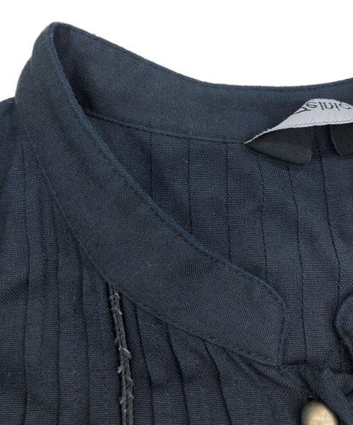 Velnica（ヴェルニカ）Velnica (ヴェルニカ) ブラウスワンピース ネイビー サイズ:記載なしの古着・服飾アイテム