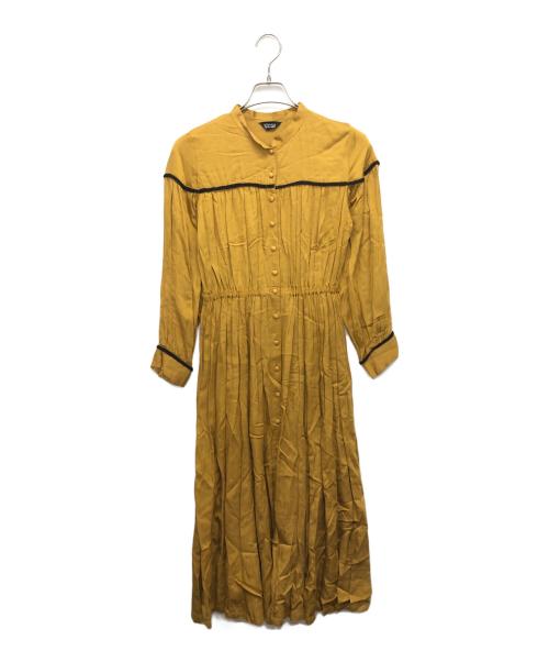 Velnica（ヴェルニカ）Velnica (ヴェルニカ) ブラウスワンピース イエロー サイズ:記載なしの古着・服飾アイテム