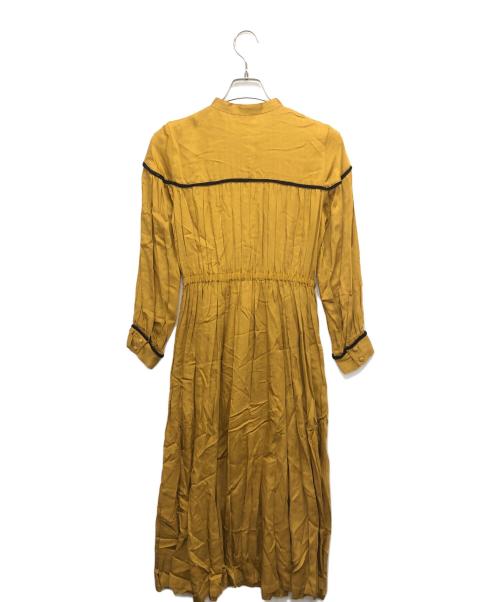 Velnica（ヴェルニカ）Velnica (ヴェルニカ) ブラウスワンピース イエロー サイズ:記載なしの古着・服飾アイテム