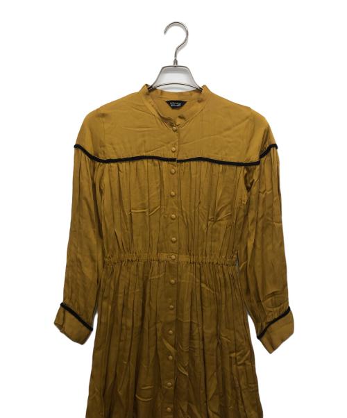 Velnica（ヴェルニカ）Velnica (ヴェルニカ) ブラウスワンピース イエロー サイズ:記載なしの古着・服飾アイテム