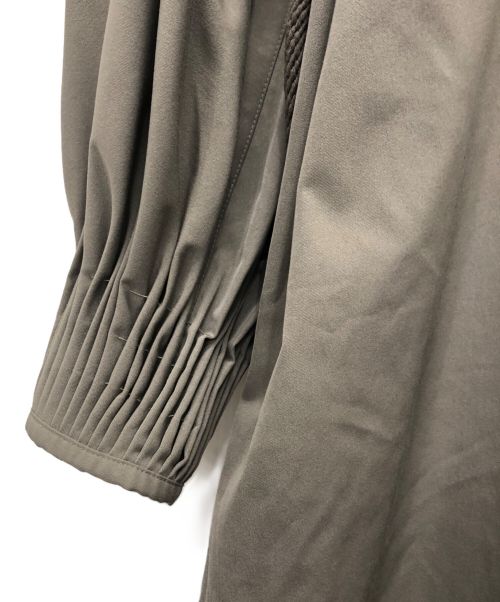 HYKE（ハイク）HYKE (ハイク) タスランツイル ワンピース グレー サイズ:2の古着・服飾アイテム