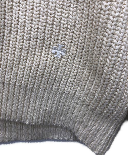 tory sport（トリースポーツ）tory sport (トリースポーツ) Vネックニット アイボリー サイズ:Sの古着・服飾アイテム