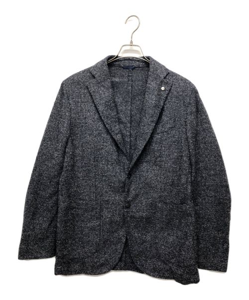 L.B.M.1911（エルビーエム1911）L.B.M.1911 (エルビーエム1911) ツイードテーラードジャケット グレー サイズ:記載なしの古着・服飾アイテム