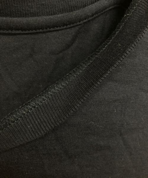 SAINTLAURENT JEANS（サンローラン ジーンズ）SAINTLAURENT JEANS (サンローラン ジーンズ) リバースロゴTee ネイビー サイズ:Lの古着・服飾アイテム