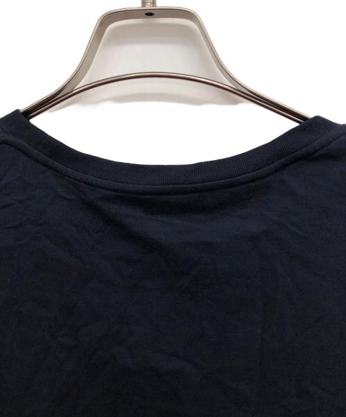 SAINTLAURENT JEANS（サンローラン ジーンズ）SAINTLAURENT JEANS (サンローラン ジーンズ) リバースロゴTee ネイビー サイズ:Lの古着・服飾アイテム