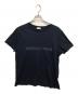 SAINTLAURENT JEANS（サンローラン ジーンズ）の古着「リバースロゴTee」｜ネイビー