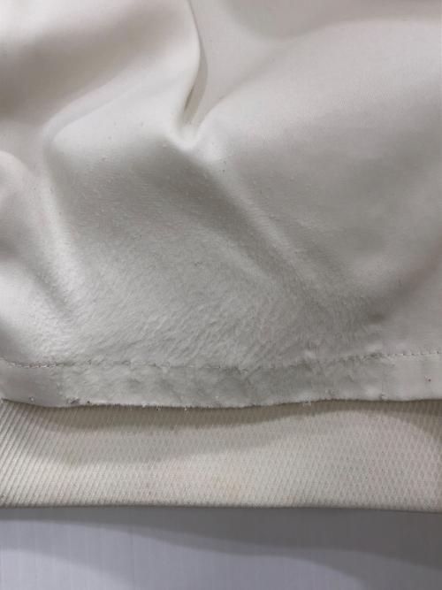 BLENHEIM（ブレンヘイム）BLENHEIM (ブレンヘイム) ブルクロスロングタイトスカート ホワイト サイズ:Sの古着・服飾アイテム