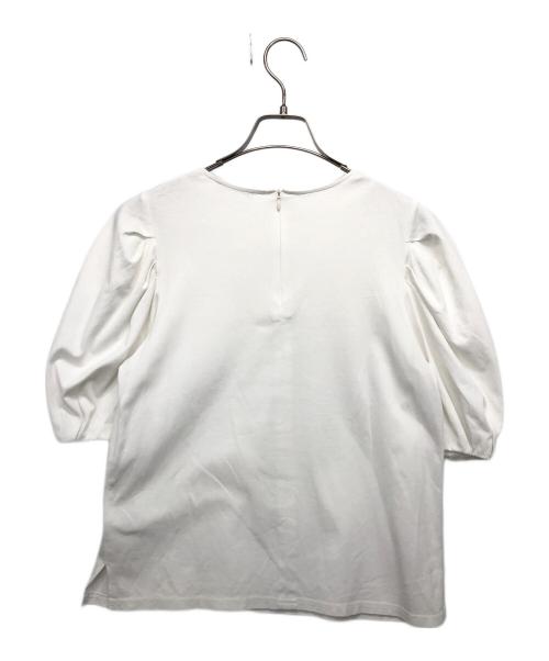 BLENHEIM（ブレンヘイム）BLENHEIM (ブレンヘイム) パフスリーブカットソー ホワイト サイズ:Sの古着・服飾アイテム