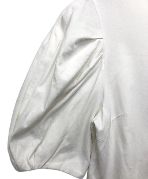 BLENHEIM（ブレンヘイム）BLENHEIM (ブレンヘイム) パフスリーブカットソー ホワイト サイズ:Sの古着・服飾アイテム