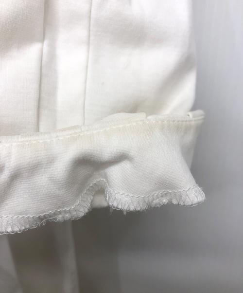 BLENHEIM（ブレンヘイム）BLENHEIM (ブレンヘイム) パフスリーブカットソー ホワイト サイズ:Sの古着・服飾アイテム