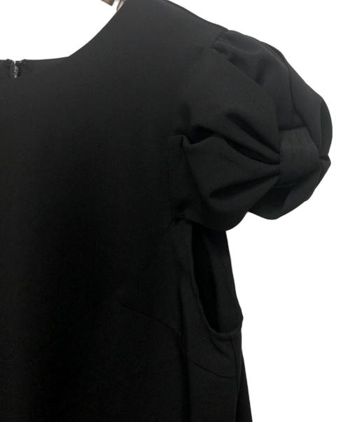 trefle（トレフル）trefle (トレフル) ブラウスワンピース ブラック サイズ:02の古着・服飾アイテム