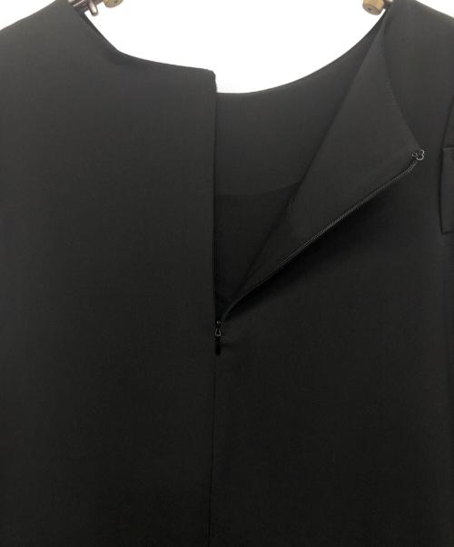 trefle（トレフル）trefle (トレフル) ブラウスワンピース ブラック サイズ:02の古着・服飾アイテム