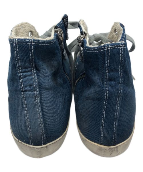 GOLDEN GOOSE（ゴールデングース）GOLDEN GOOSE (ゴールデングース) ハイカットスニーカー インディゴ サイズ:36の古着・服飾アイテム