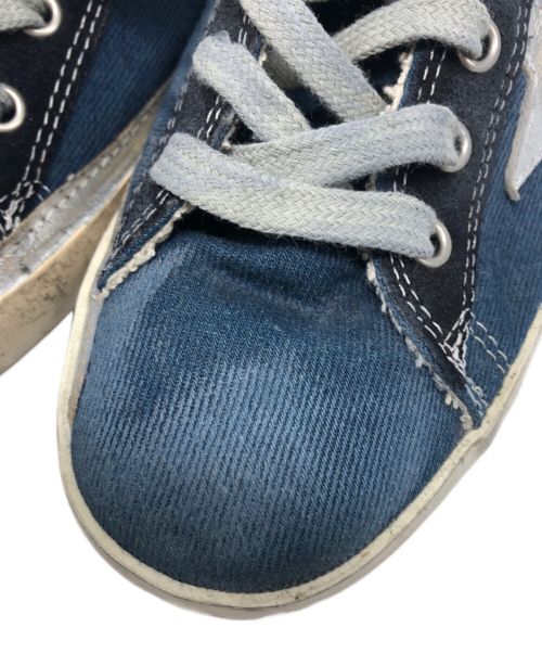 GOLDEN GOOSE（ゴールデングース）GOLDEN GOOSE (ゴールデングース) ハイカットスニーカー インディゴ サイズ:36の古着・服飾アイテム