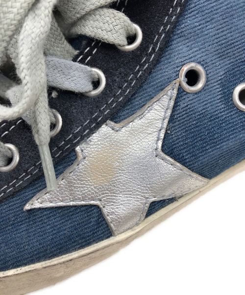 GOLDEN GOOSE（ゴールデングース）GOLDEN GOOSE (ゴールデングース) ハイカットスニーカー インディゴ サイズ:36の古着・服飾アイテム