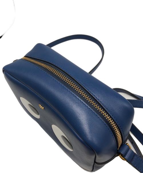 ANYA HINDMARCH（アニヤ・ハインドマーチ）ANYA HINDMARCH (アニヤハインドマーチ) ショルダーバッグ ブルー サイズ:表記無しの古着・服飾アイテム