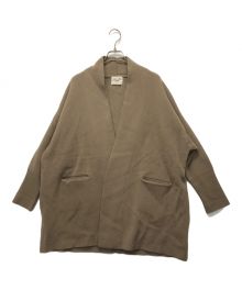 IENA（イエナ）の古着「ウールカシミヤニットガウンコート」｜ベージュ