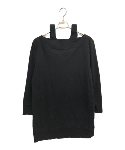 MM6 Maison Margiela（エムエムシックスメゾンマルジェラ）MM6 Maison Margiela (エムエムシックスメゾンマルジェラ) スウェットワンピース ブラック サイズ:Sの古着・服飾アイテム