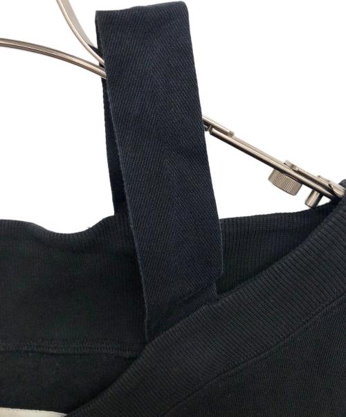 MM6 Maison Margiela（エムエムシックスメゾンマルジェラ）MM6 Maison Margiela (エムエムシックスメゾンマルジェラ) スウェットワンピース ブラック サイズ:Sの古着・服飾アイテム