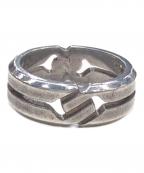 GUCCIグッチ）の古着「ノットリング」｜シルバー