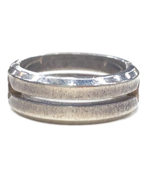 GUCCI（グッチ）GUCCI (グッチ) ノットリング シルバー サイズ:無しの古着・服飾アイテム