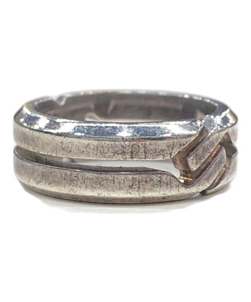 GUCCI（グッチ）GUCCI (グッチ) ノットリング シルバー サイズ:無しの古着・服飾アイテム