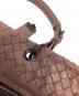 中古・古着 BOTTEGA VENETA (ボッテガベネタ) イントレチャートトートバッグ ピンク：55000円