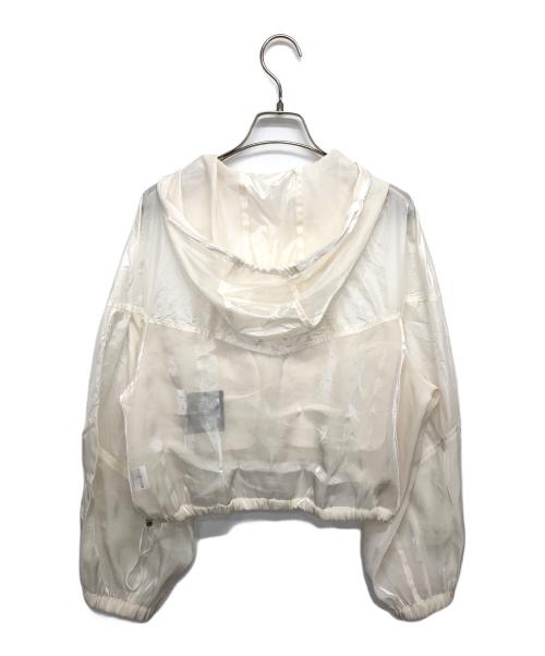 CONVERSE TOKYO（コンバーストウキョウ）CONVERSE TOKYO (コンバーストウキョウ) ハーフジップフーデッドジャケット アイボリー サイズ:記載なしの古着・服飾アイテム