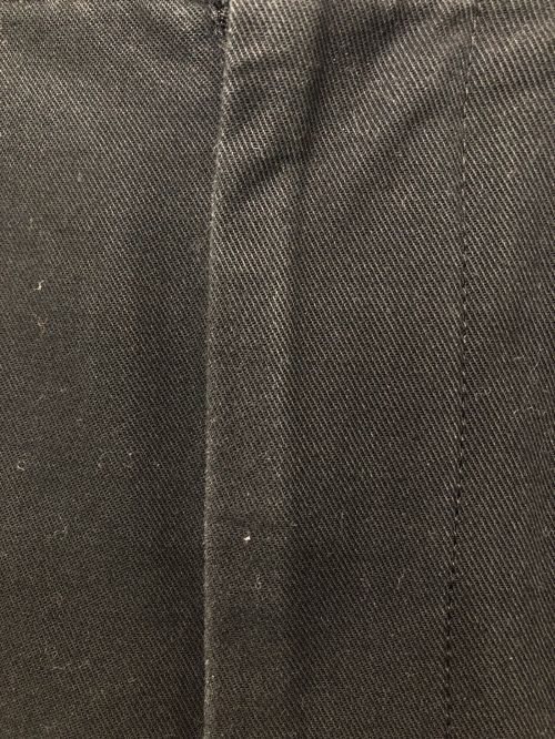 MARKAWARE（マーカウェア）MARKAWARE (マーカウェア) ORGANIC COTTON GABARDINE DOUBLE PLEATED EASY PANTS ブラック サイズ:1の古着・服飾アイテム