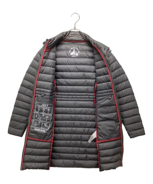 J.O.T.T（ジョット）J.O.T.T (ジョット) フーデットダウンコート グレー サイズ:表記無しの古着・服飾アイテム