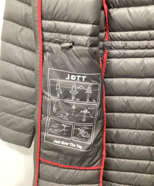 J.O.T.T（ジョット）J.O.T.T (ジョット) フーデットダウンコート グレー サイズ:表記無しの古着・服飾アイテム