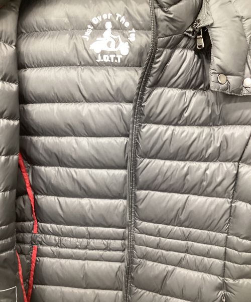 J.O.T.T（ジョット）J.O.T.T (ジョット) フーデットダウンコート グレー サイズ:表記無しの古着・服飾アイテム