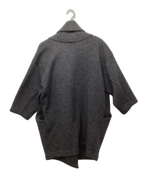 REALITY STUDIO（リアリティスタジオ）REALITY STUDIO (リアリティスタジオ) ウールコクーンボリュームコート グレー サイズ:Sの古着・服飾アイテム