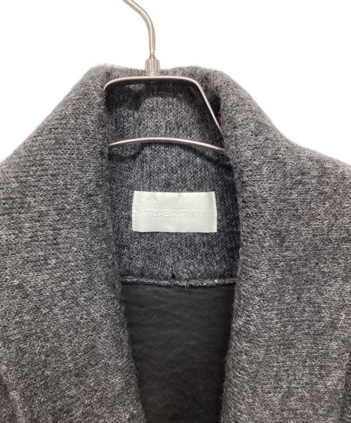 REALITY STUDIO（リアリティスタジオ）REALITY STUDIO (リアリティスタジオ) ウールコクーンボリュームコート グレー サイズ:Sの古着・服飾アイテム